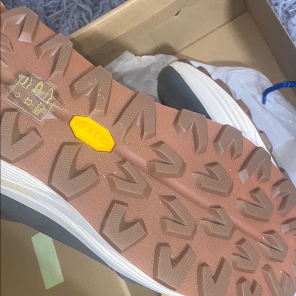 Men's Blue and Brown Sneakers - Picture 3 of 4